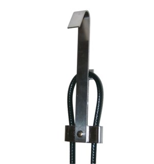 Crochet de maintien des câbles chauffants pour écoulement de gouttière Crochet de maintien des câbles chauffants pour écoulement de gouttière