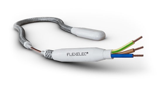 Cordons chauffants d’écoulement isolation silicone avec surmoulage silicone étanche Cordons chauffants d’écoulement isolation silicone avec surmoulage silicone étanche