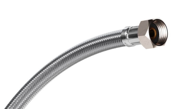 Flexible EPDM tresse inox DN12 Flexible EPDM tresse inox DN12