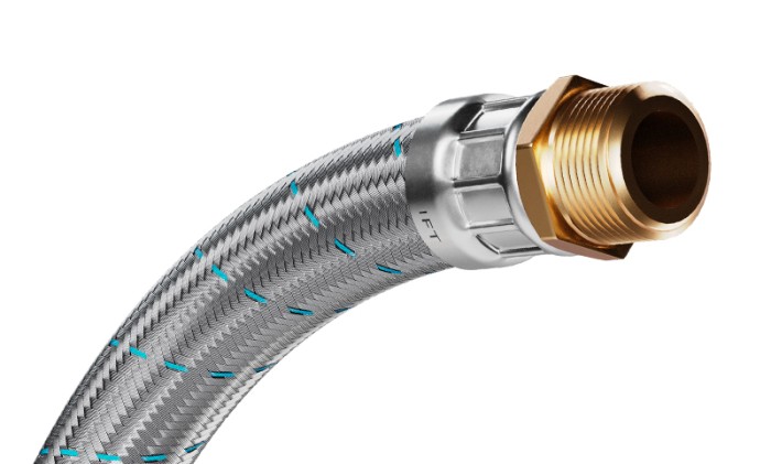 Flexible Nitrile NBR tresse inox Flexible Nitrile NBR tresse inox
