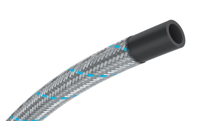 Tuyau Nitrile tresse inox Tuyau Nitrile tresse inox
