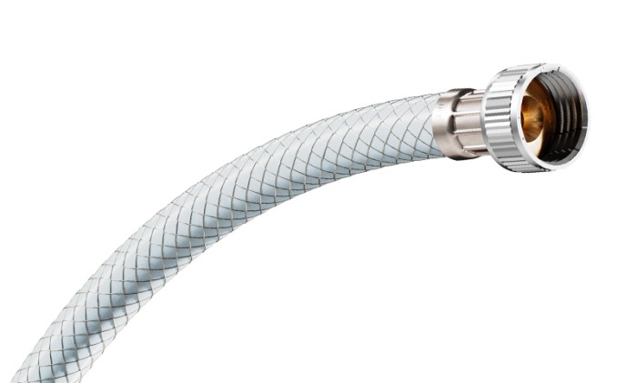 Flexible PVC blanc avec renfort interne Flexible PVC blanc avec renfort interne