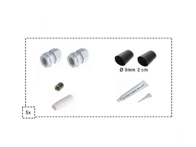 Kit de raccordement pour câbles chauffants FLEXTRACE® FTSH, FTSH/T, FTSH/I, FTSH/TF, FTTH, FTTH/T, FTTH/I, FTTH/TF