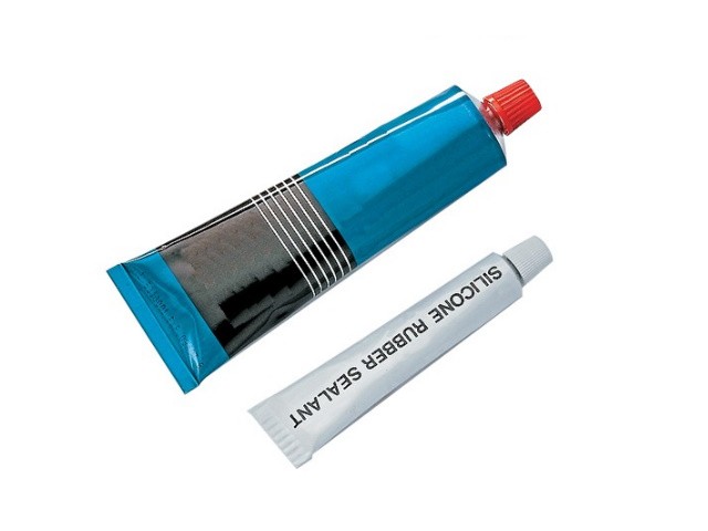 Tube colle silicone