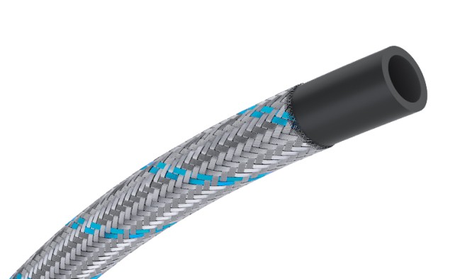 Tuyau Butyle tresse inox