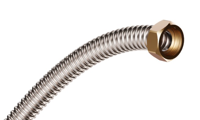 Flexible onduleux inox
