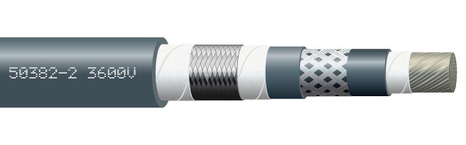 SILICABLE RW EN 50382-2 3600V FFXZ S 120°C