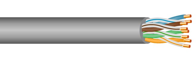 TS LAN Cat 5e U/UTP LSZH