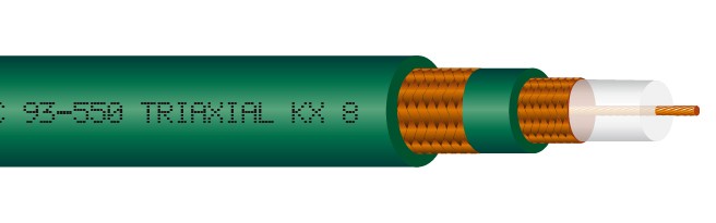 VIDEOCOAX TRIAXIAL KX 8