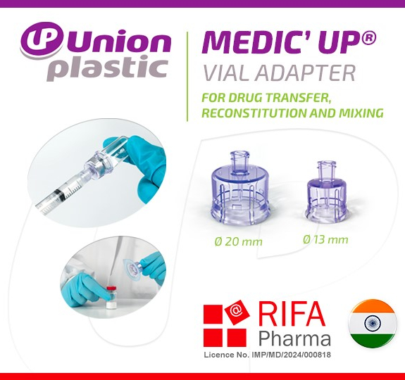 MD15 Licence Approval for Vial Adapters in India