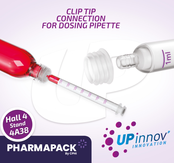 CLIP TIP raccord pour seringue orales et pipette doseuses