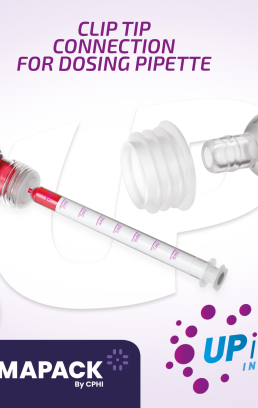 CLIP TIP raccord pour seringue orales et pipette doseuses