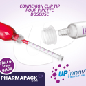 CLIP TIP raccord pour seringue orales et pipette doseuses